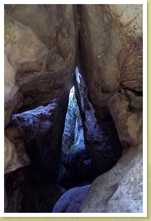crevice